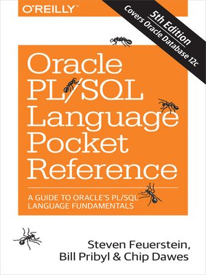 cover image of Oracle PL/SQL Language Pocket Reference